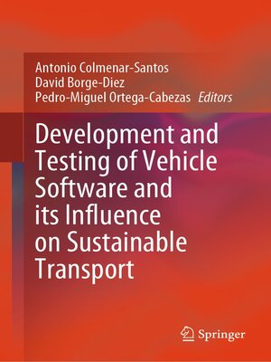 cover image of Development and Testing of Vehicle Software and its Influence on Sustainable Transport